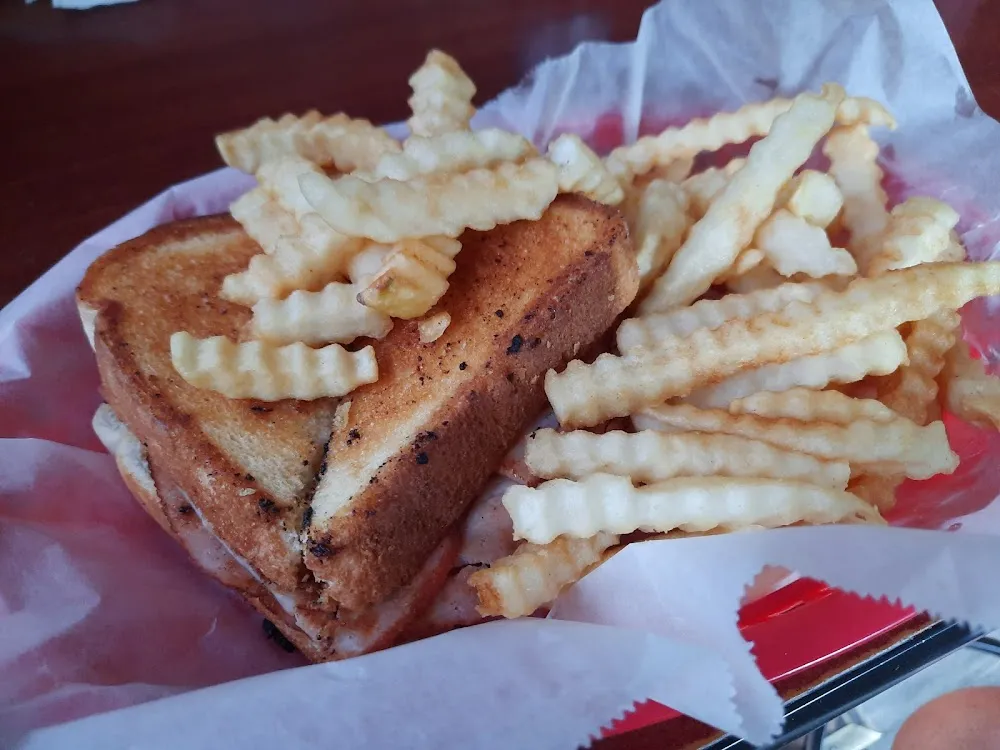 Ham and Cheese Sandwich Grilled
