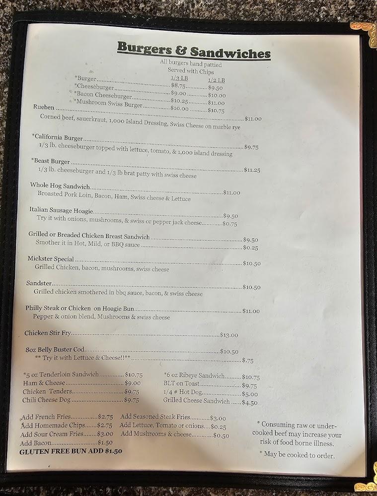 Mickster's Menu image 2