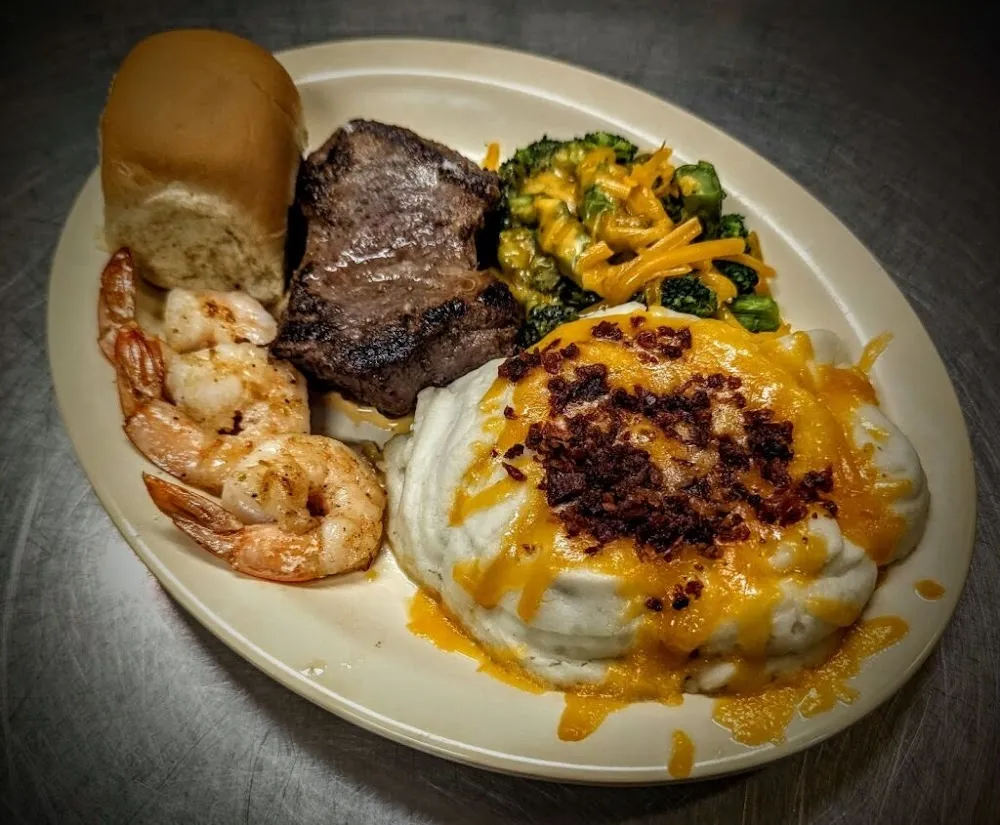 Steak & Shrimp Dinner